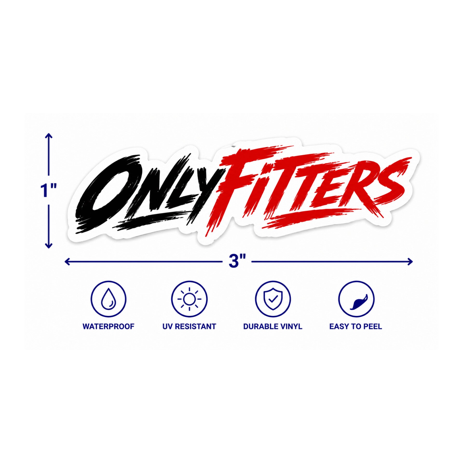 100 Sticker Wholesale Pack – Single Design
