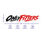 OnlyFitters Funny Piping Trades Vinyl Sticker