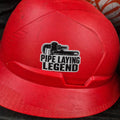 Pipe Laying Legend Vinyl Sticker