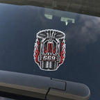 669 Fire Sprinkler Head Vinyl Sticker