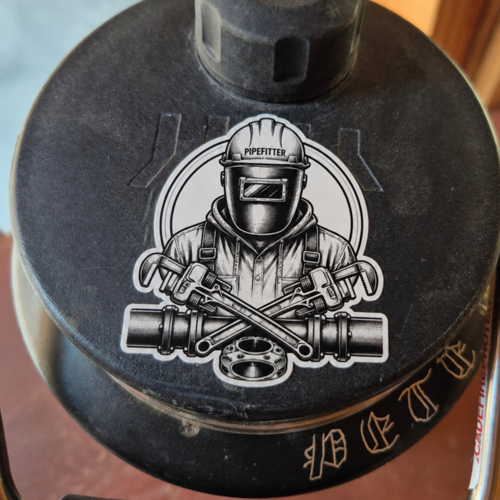Pipefitter Welder Brotherhood Vinyl Sticker