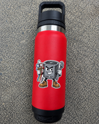Cool Guy HVAC Technician Mascot Vinyl Sticker