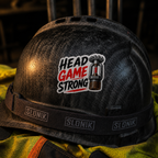 Head Game Strong Vinyl Fire Sprinkler Fitter Sticker
